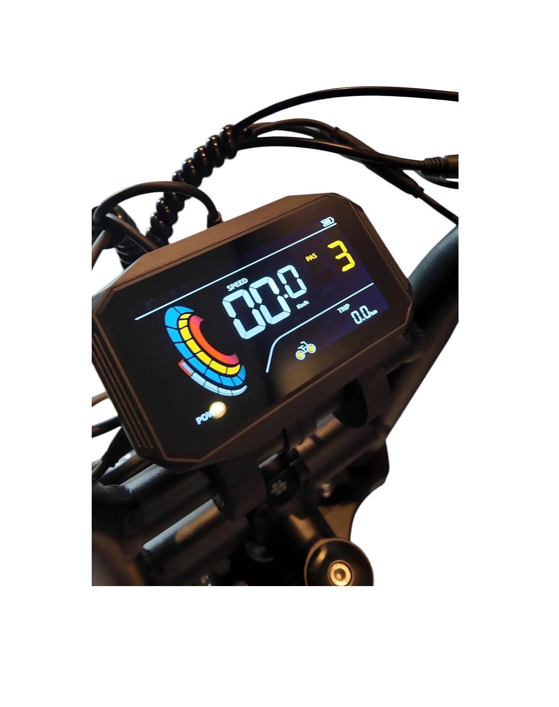 Comfort Fatbike V20 hydraulische remmen kleur zwart