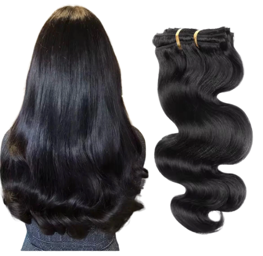 Clip in echt haarextensions body wave  55cm