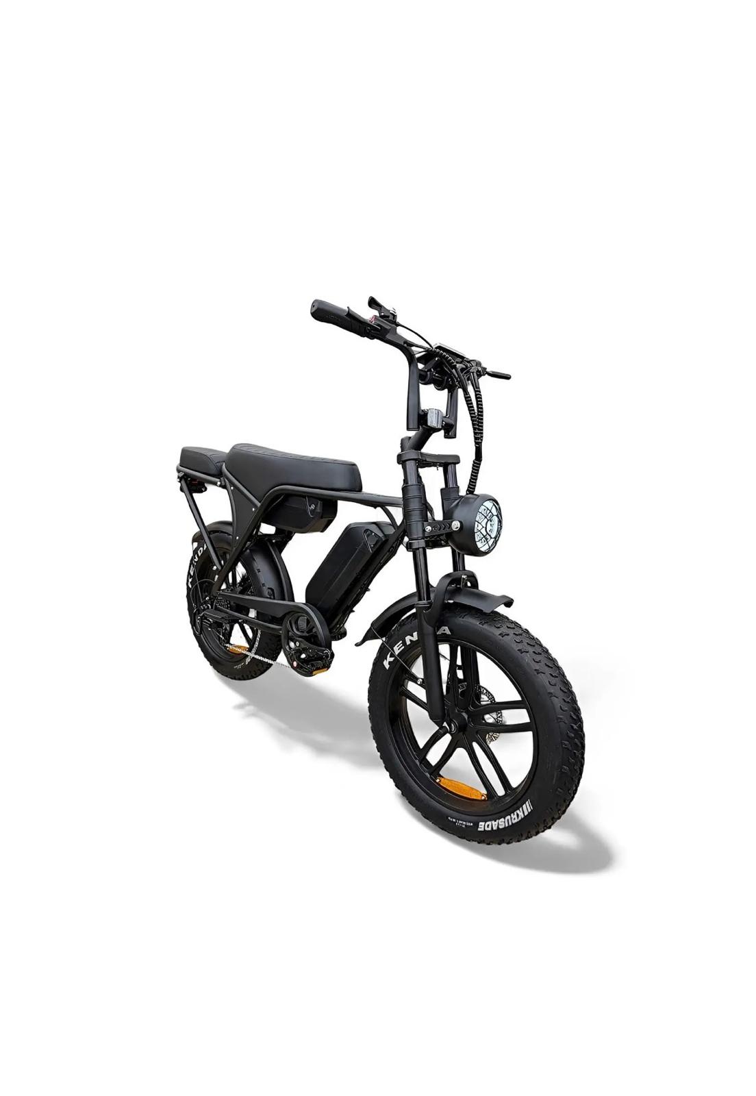 Fatbike Ouxi C80 V8 Max dubbele accu hydraulische remmen kleur zwart