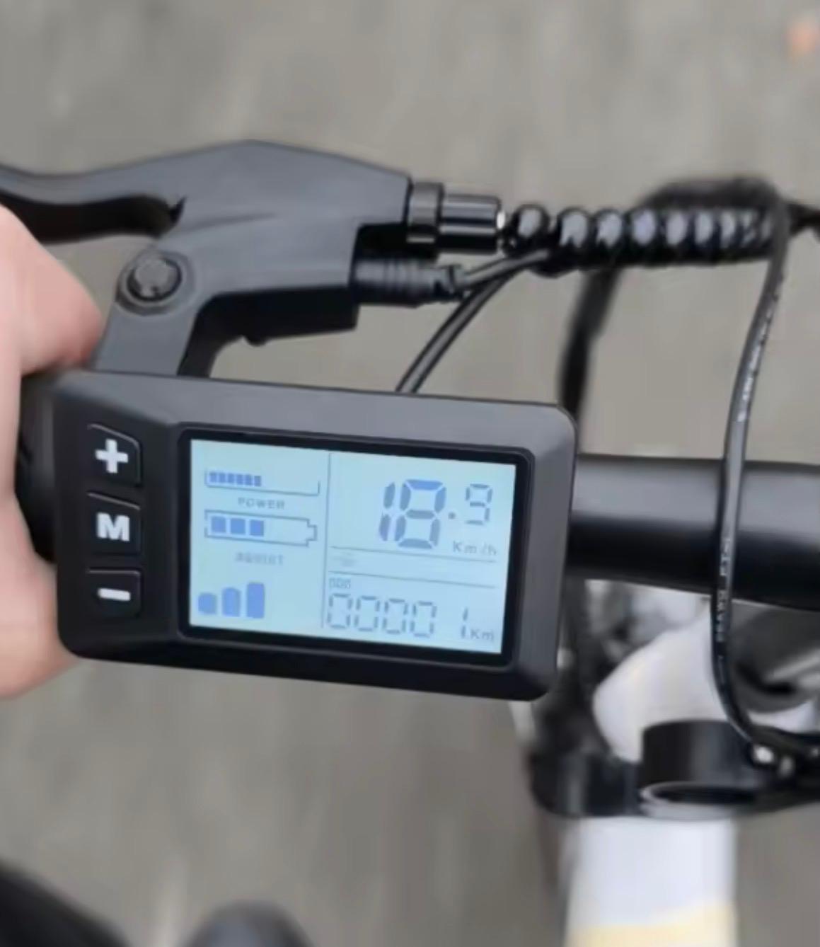 E-bike met 14 inch wielmaat motor 250 W 25 km