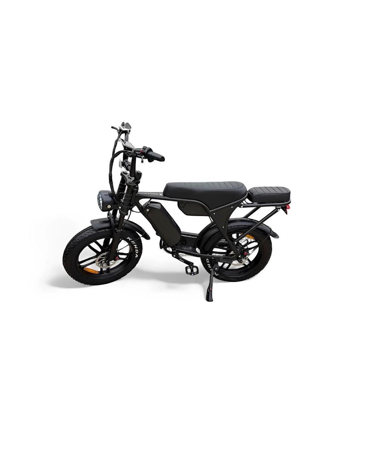 Fatbike Ouxi C80 V8 Max dubbele accu hydraulische remmen kleur zwart