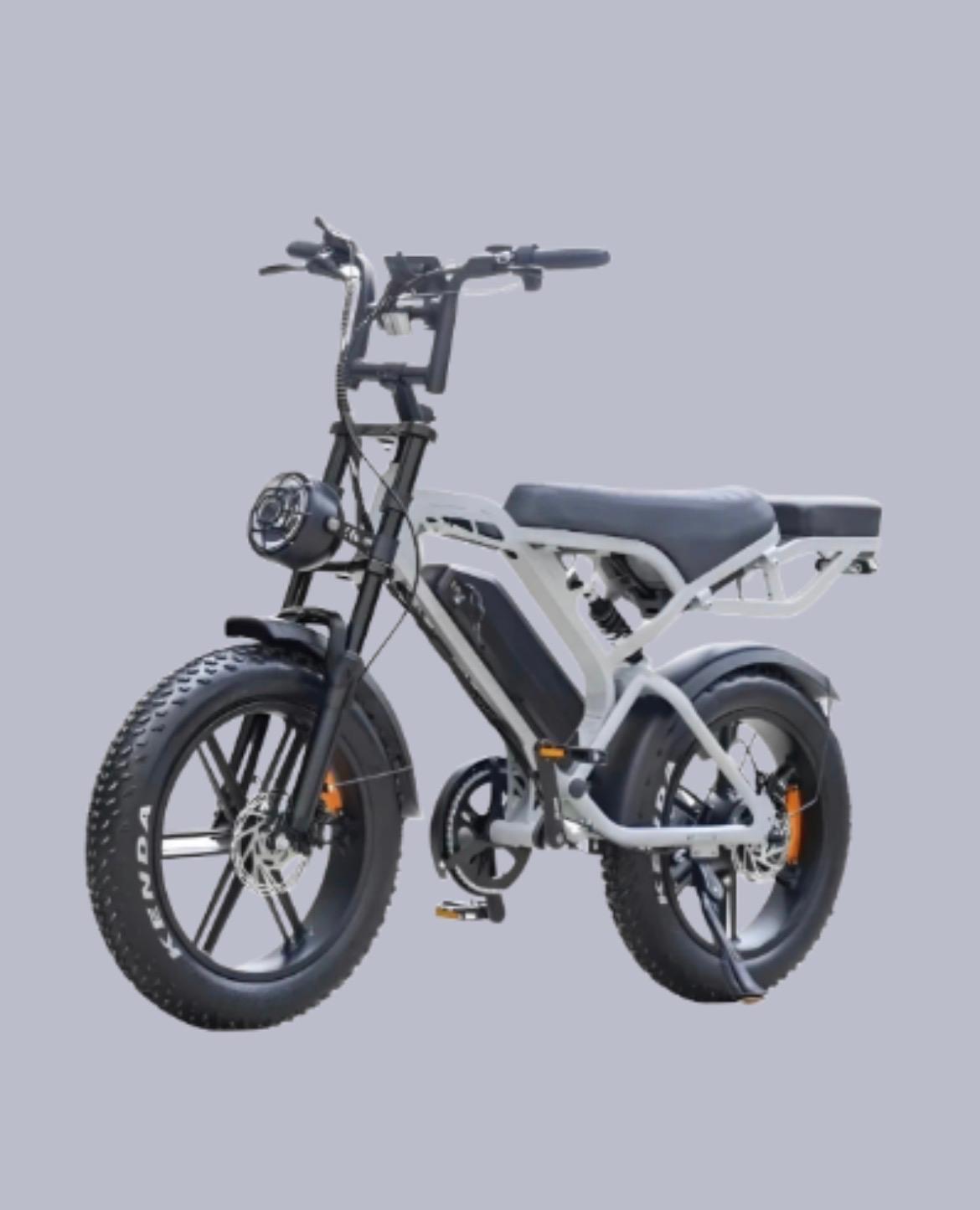 Fatbike V20 pro hydraulische remmen kleur nardo grey