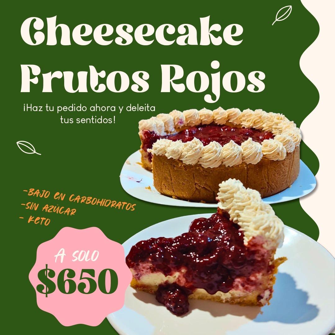 Cheesecake de frutos rojos