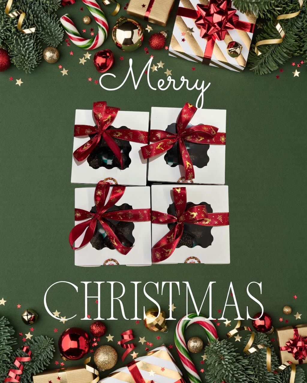 Caja Navideña con Trufas