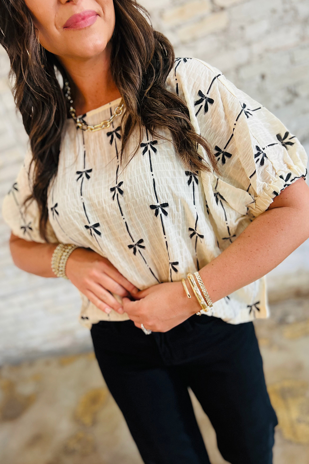 Women's Black Blouse