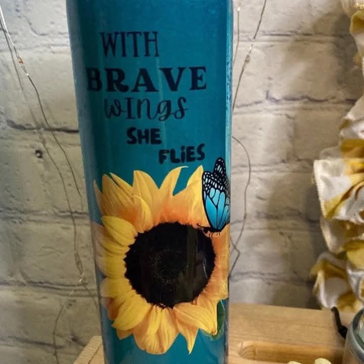 Motivational Stainless Steel Tumbler
