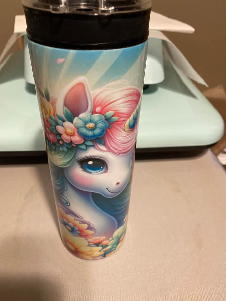 Unicorn Travel Tumbler