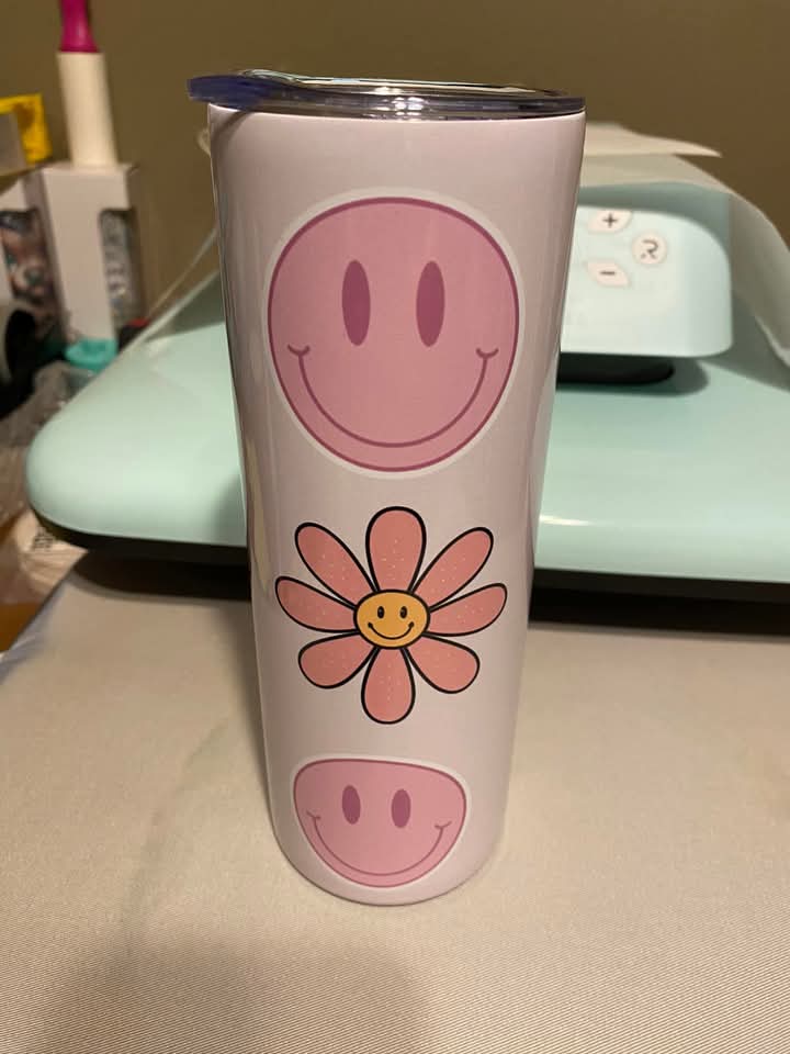 Smiley Face Tumbler