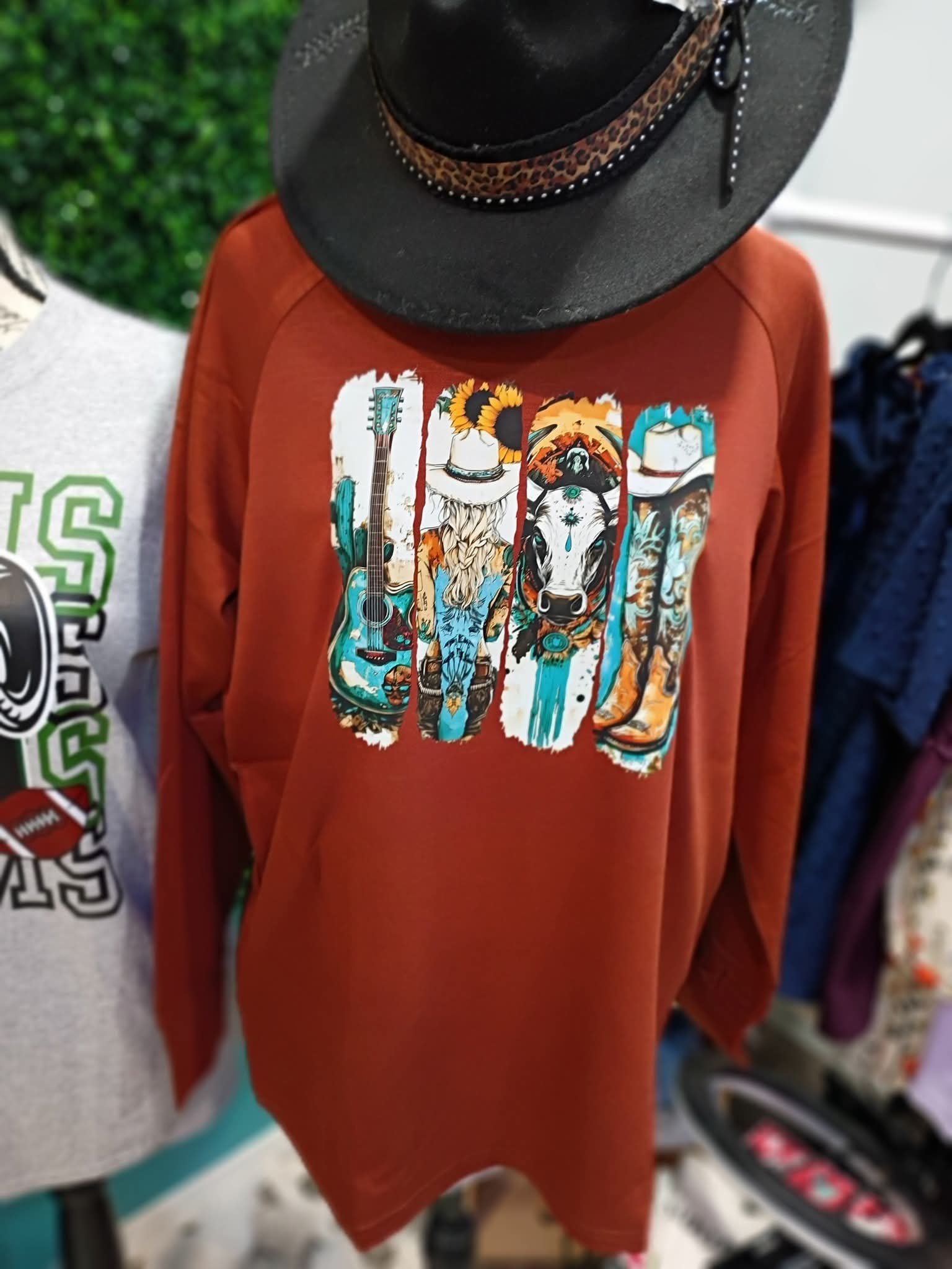 Western Graphic Sweatshirt