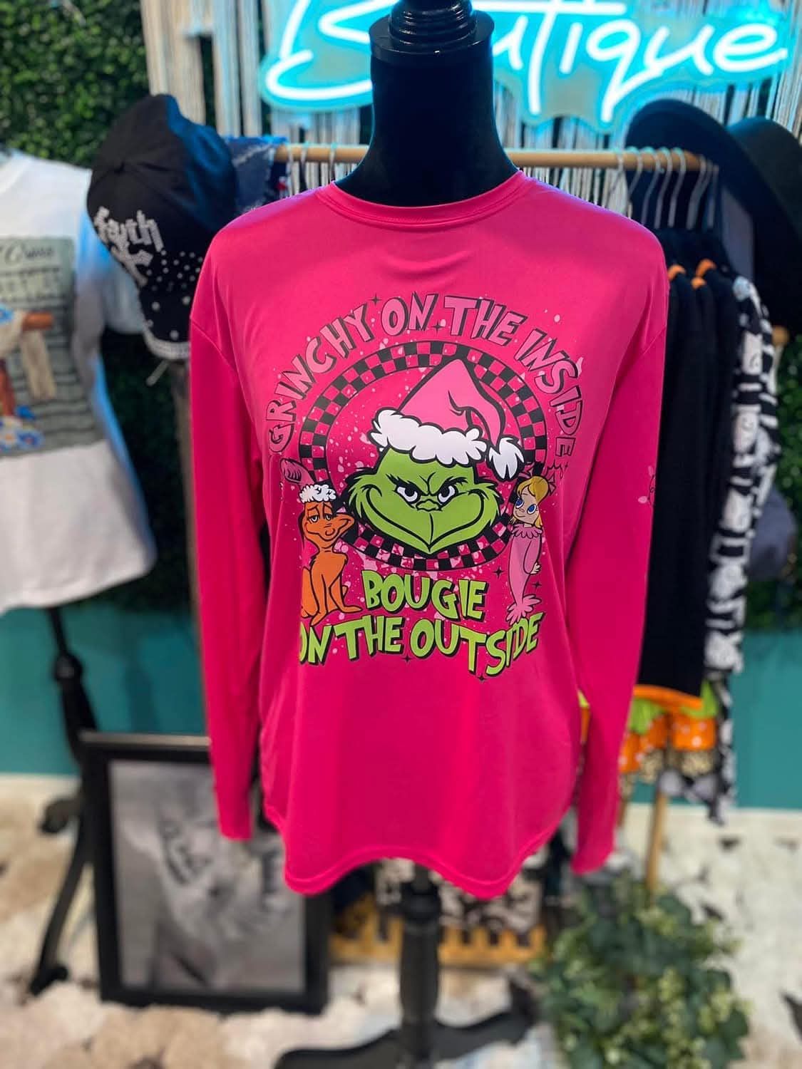 Holiday Graphic Long Sleeve Shirt