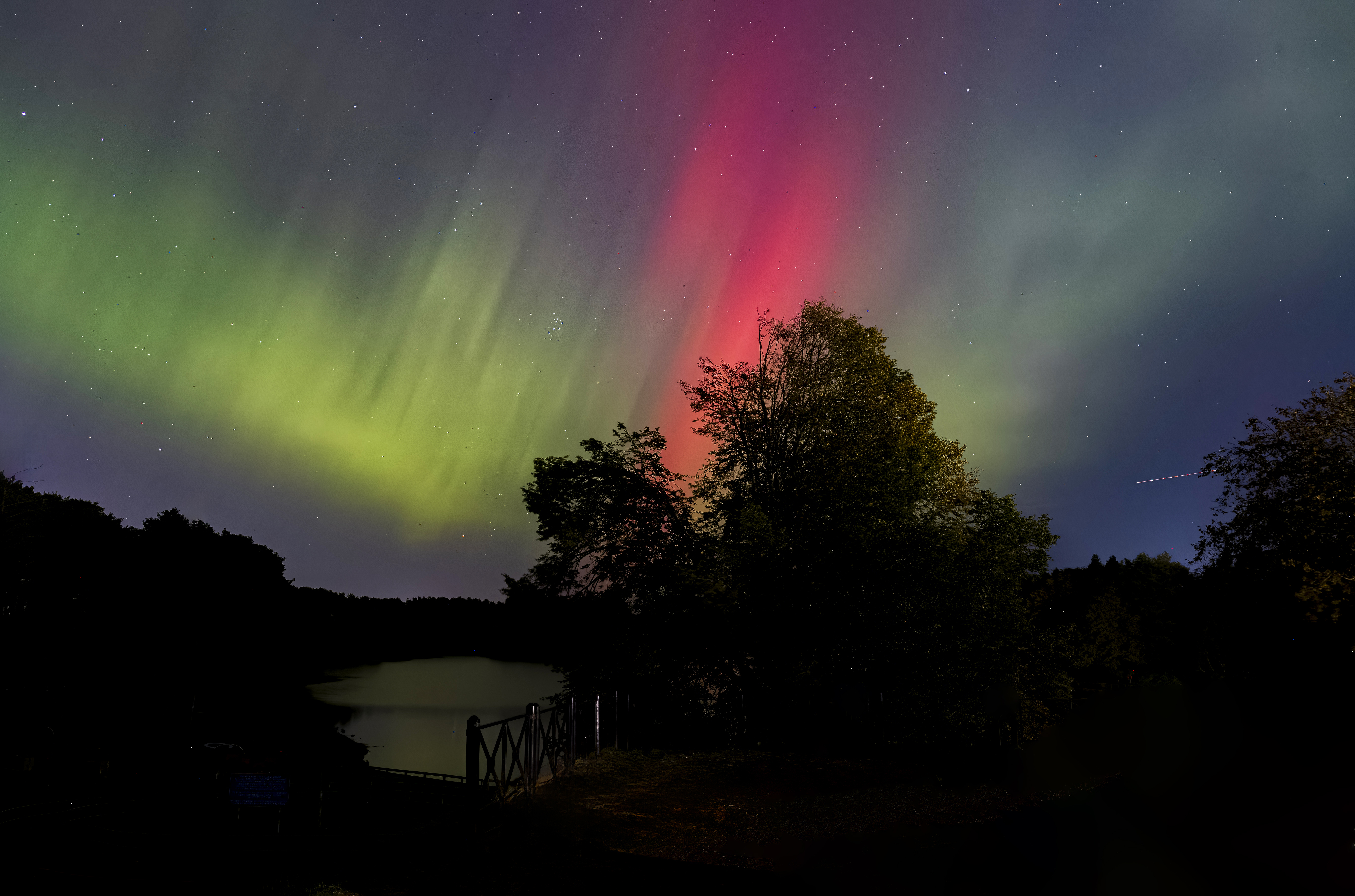 Aurora Over Lanark Loch