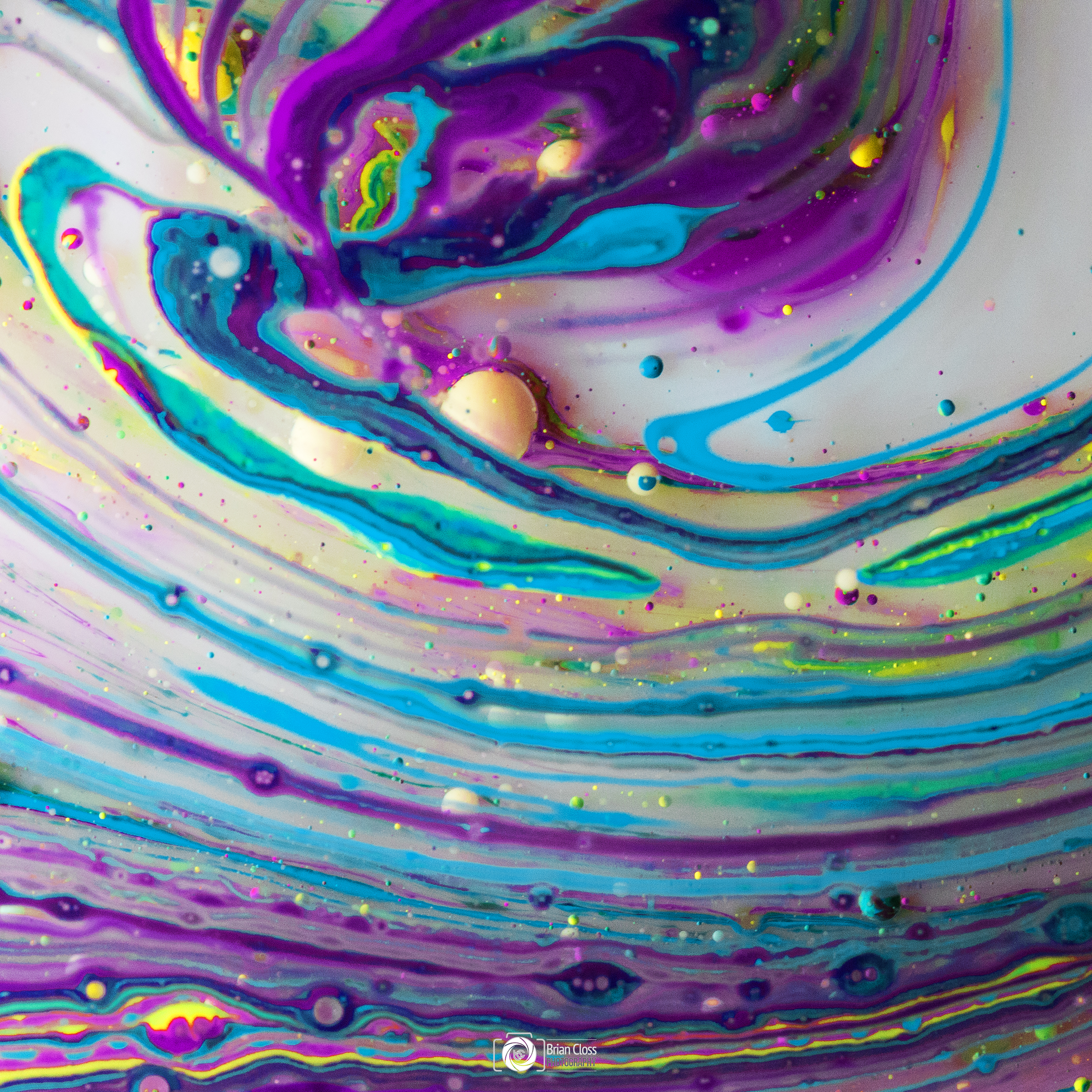 Abstract Fluid Art Painting