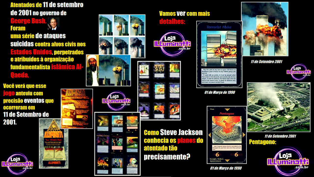 Kit 2 Jogo De Cartas Digital Illuminati + Livros + 3 Bônus