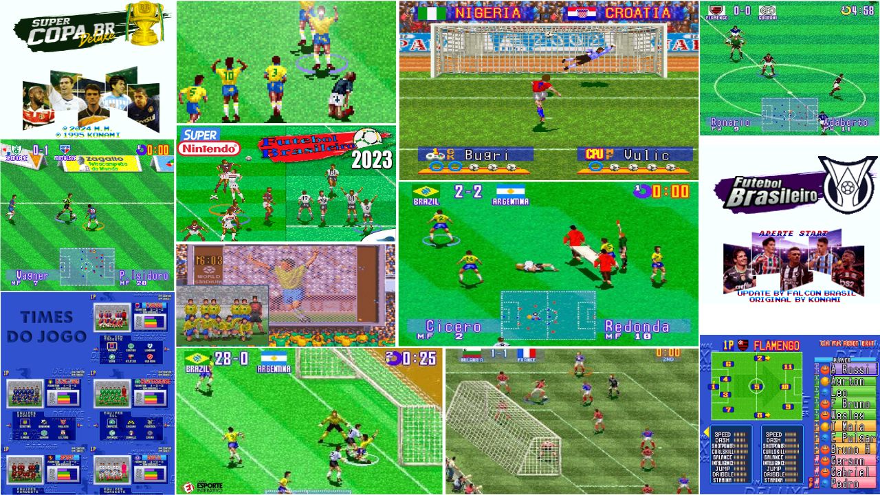 Kit Jogos oficiais de Super Nintendo