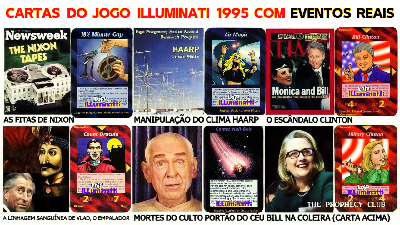 Kit 1 Jogo De Cartas Digital Illuminati + Livros + 2 Bônus