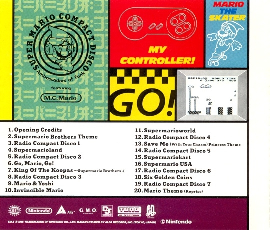 Super Mario Compact Disco