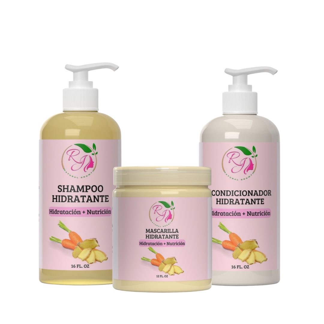 Kit de cuidado del cabello hidratante