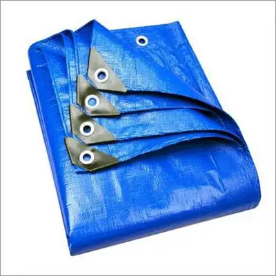 Heavy-Duty Blue Tarpaulin