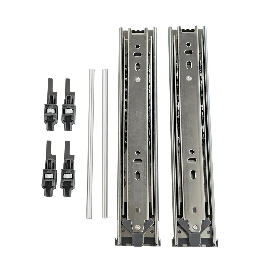 Drawer Slide Rails with Mounting Brackets