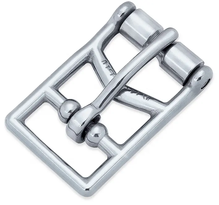 Silver Roller Buckle