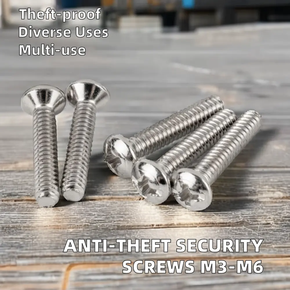 Anti-Theft Security Screws