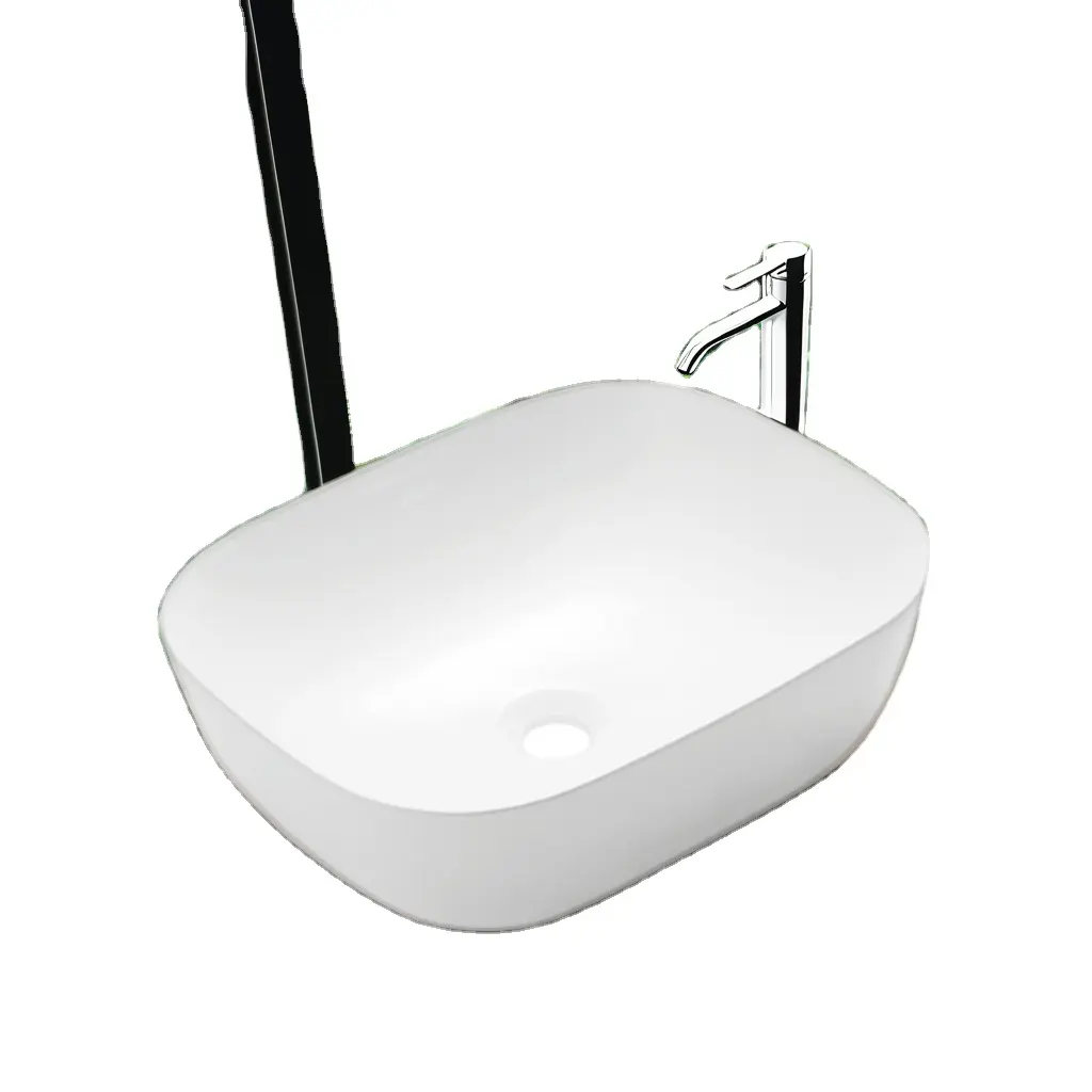 Modern White Ceramic Sink