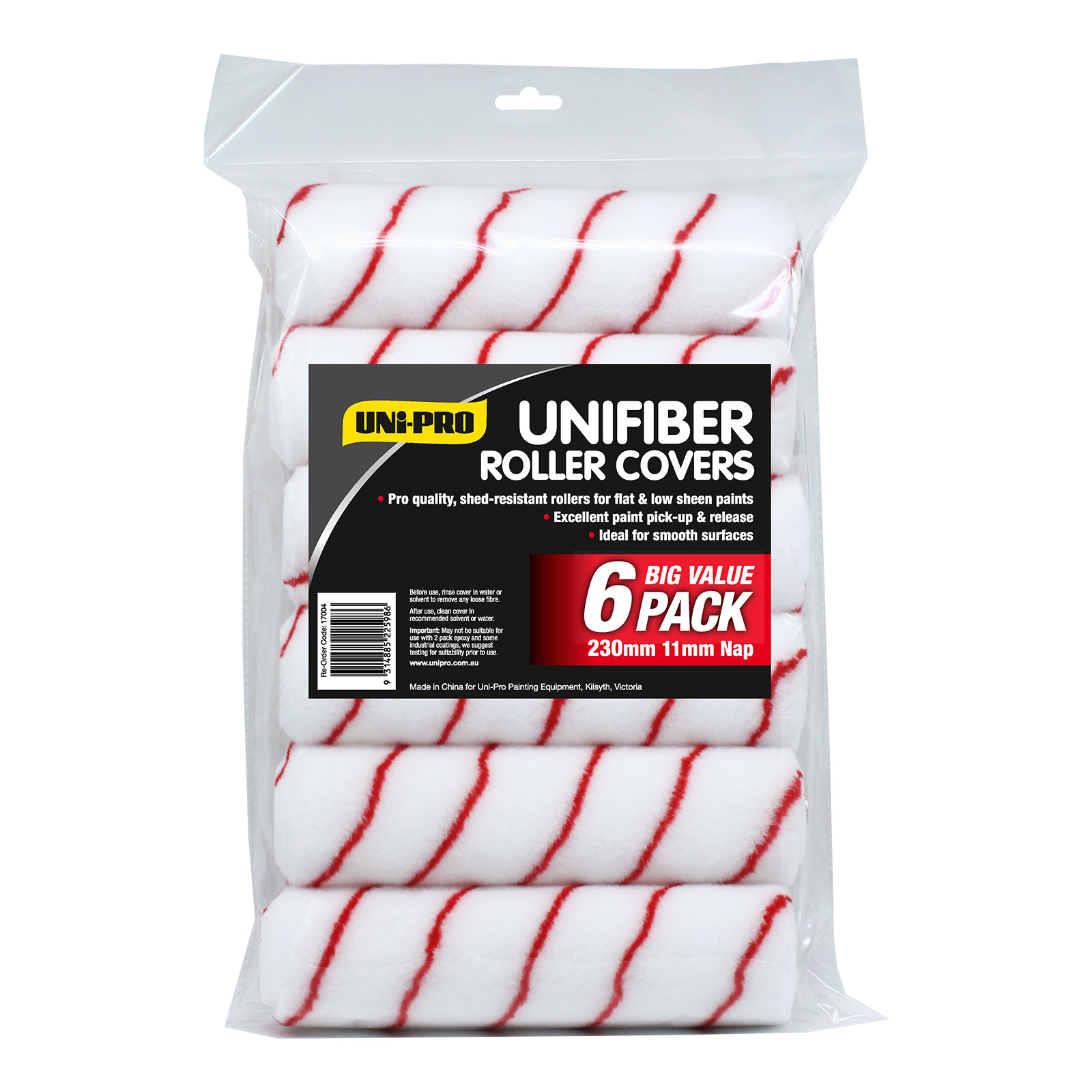 UNi-PRO Unifiber Roller Covers