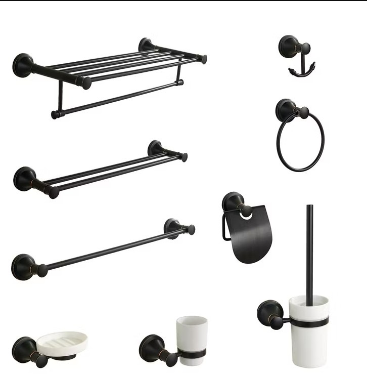 Bathroom Accessories Black