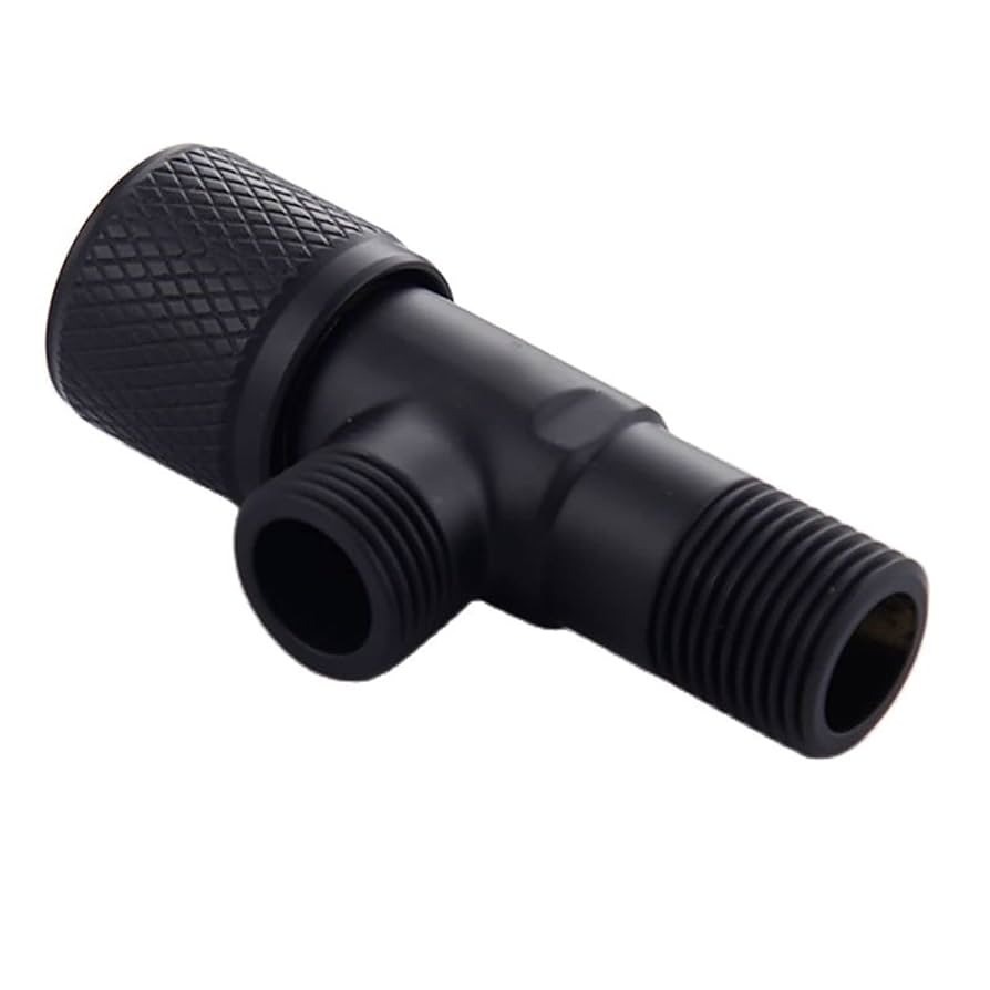 Angle Valve Black