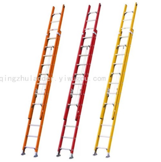 Fiberglass Reinforces Plastic Ladder