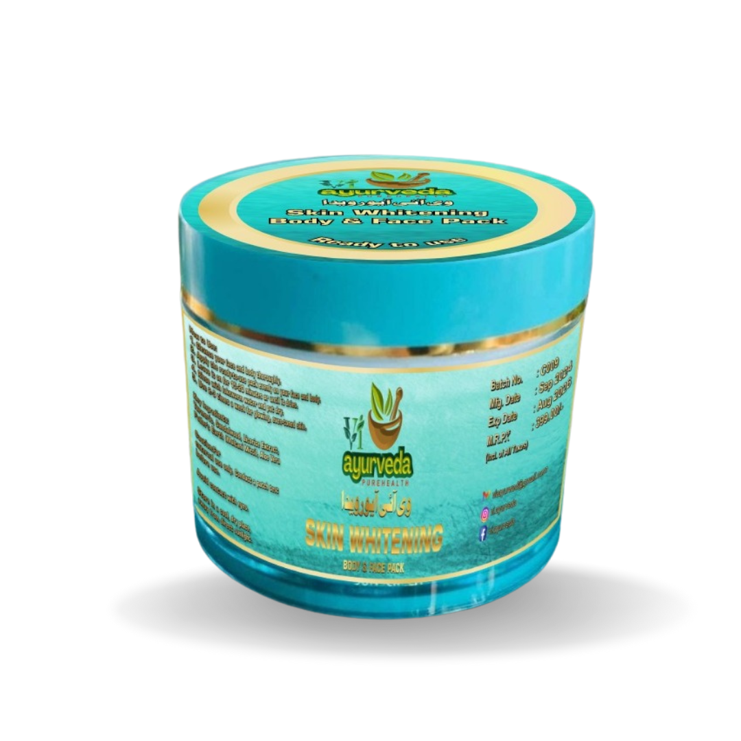 SKIN WHITENING BODY AND FACE PACK