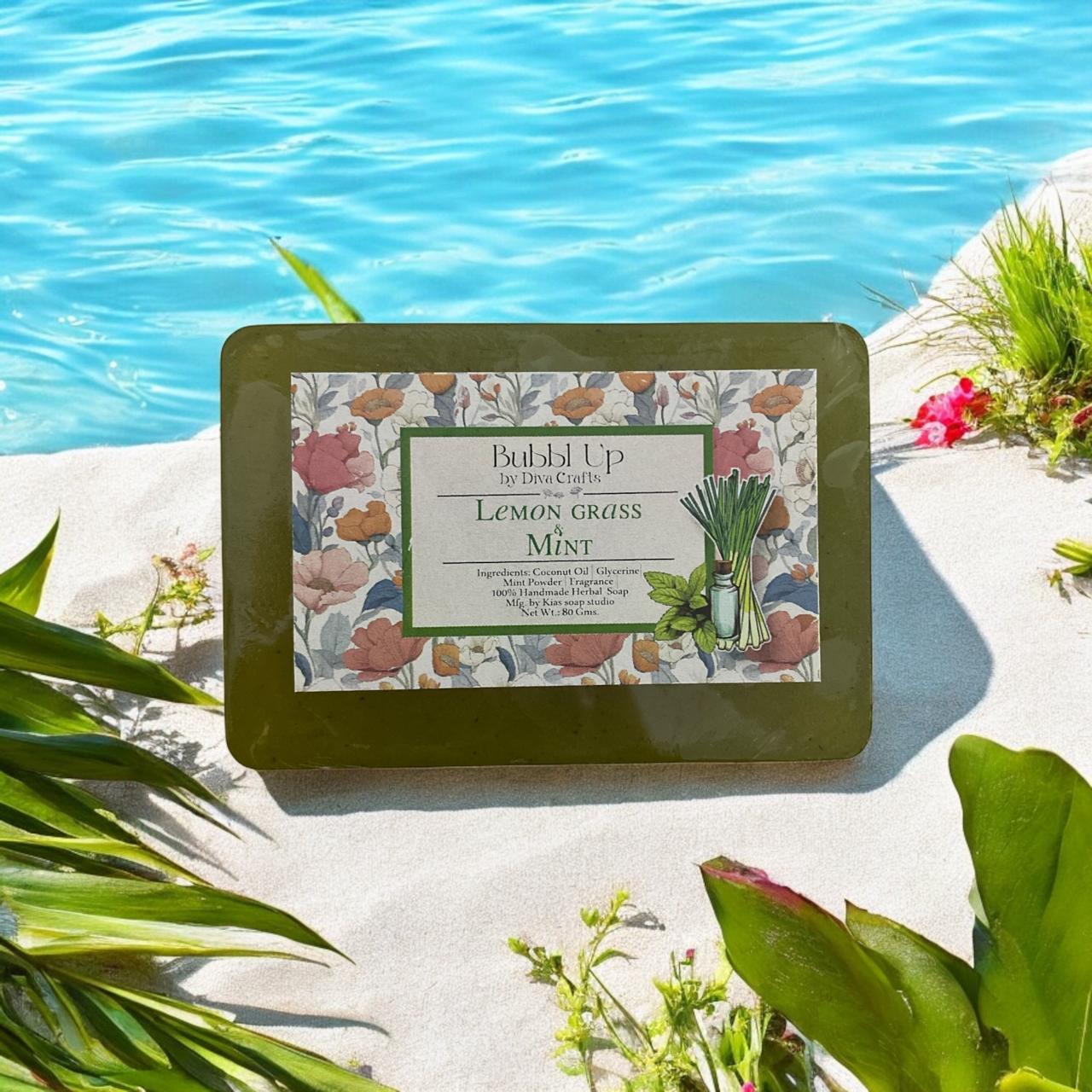 Lemongrass & Mint Glycerin Bar 