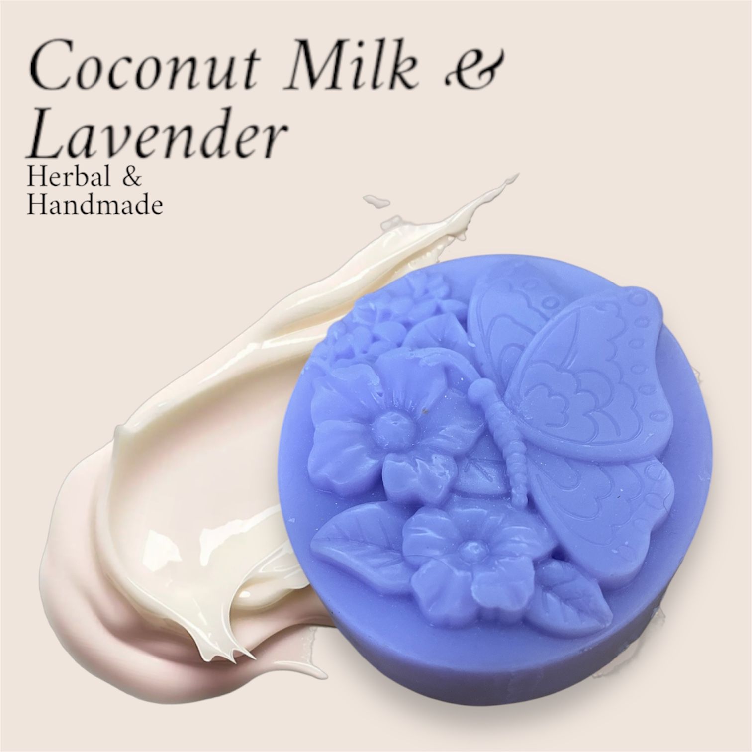 Coconut milk with Lavender Bar 