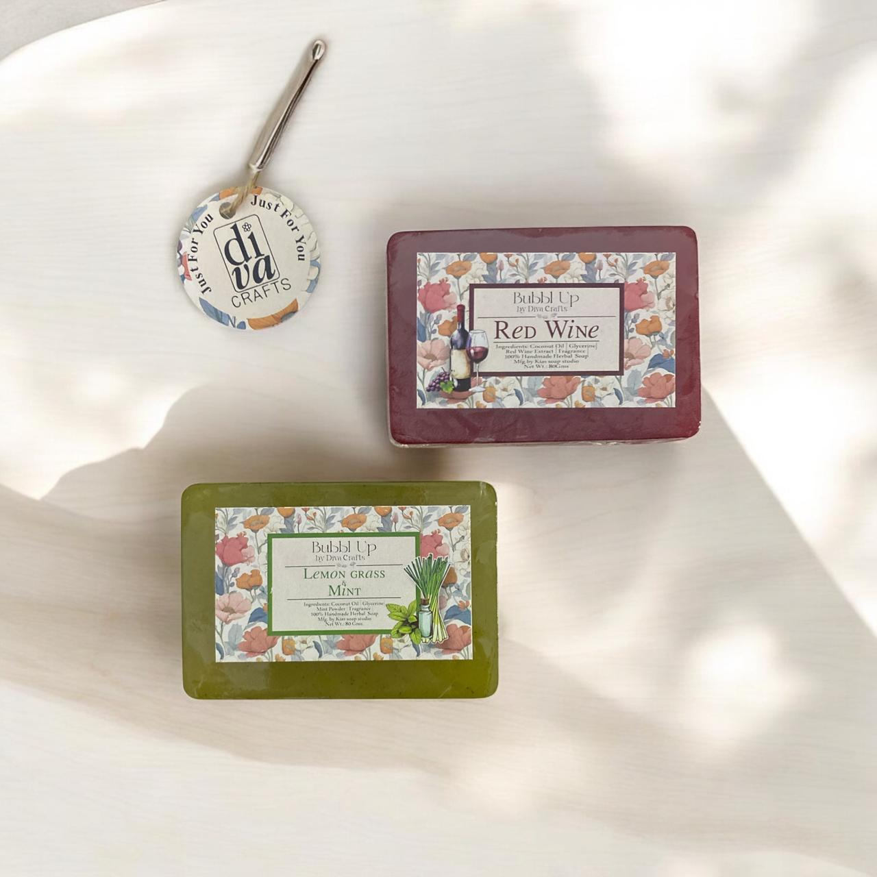 Handmade Scented Soaps Pack of 2