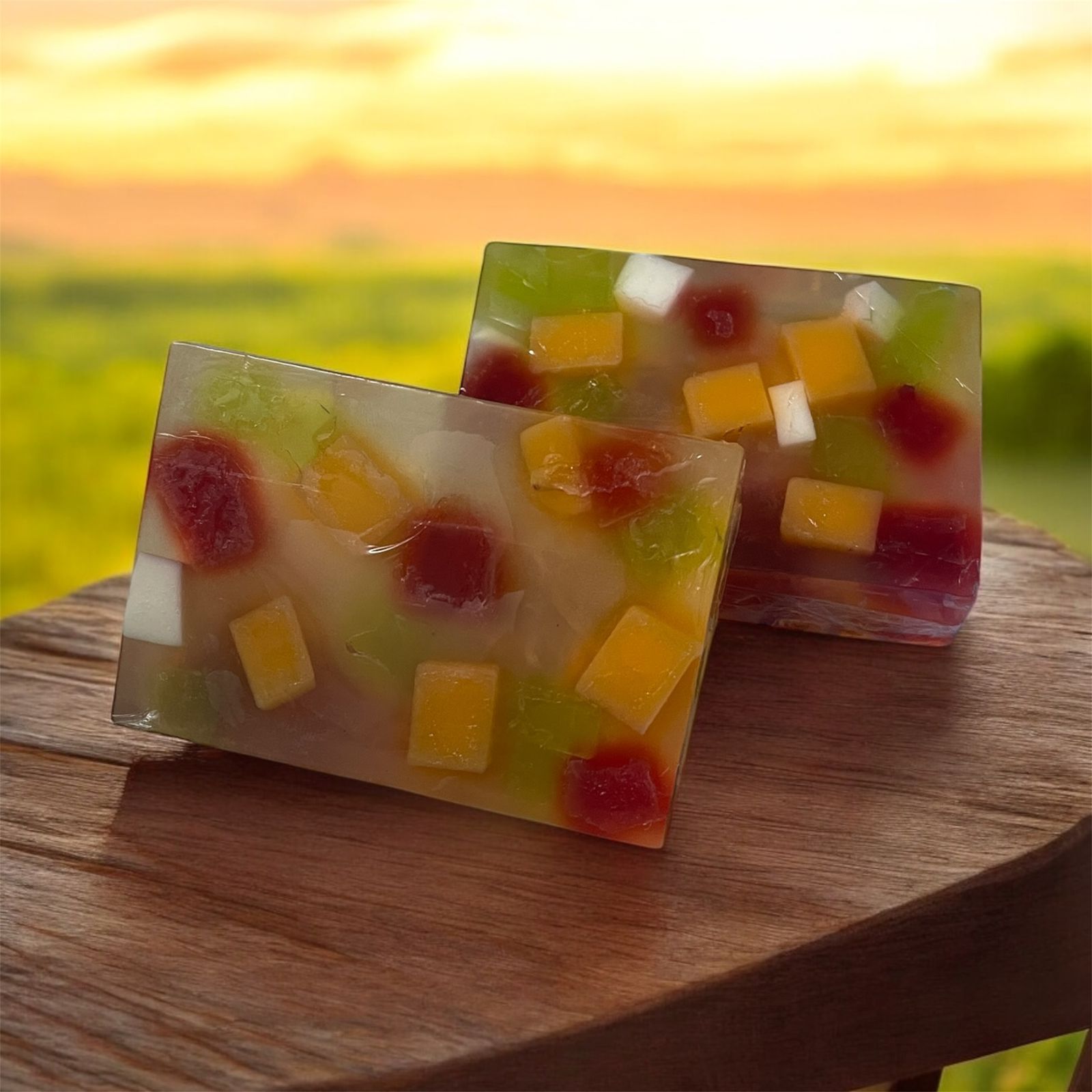 Handcrafted Fruit Soap 100 Gms