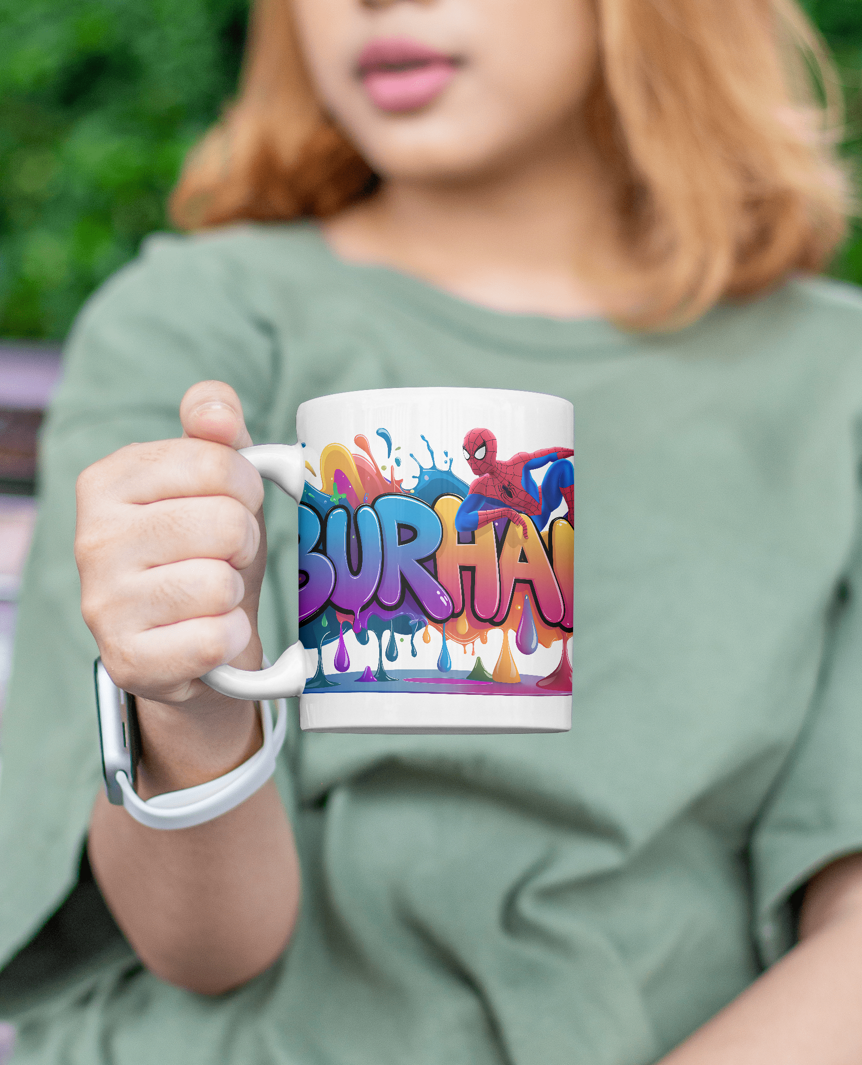 Personalized Photo and Name Coffee Mug Gift for Boyfriend & Girlfriend, 325 ml, White Ceramic