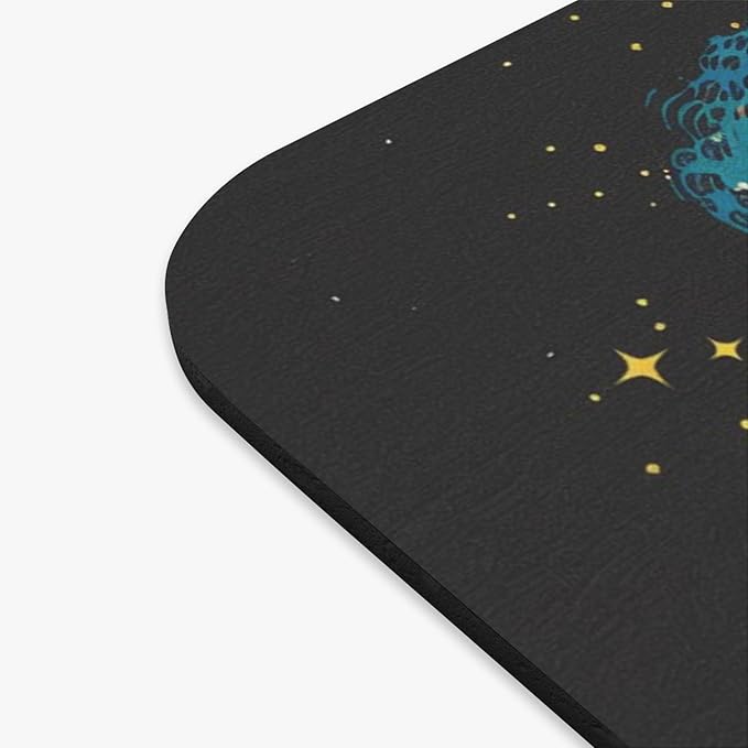 Futuristic Sci-Fi Mouse Pad Dark Anime Designs Customised Mouse Pad, Smooth Non-Slip Rubber Base, for Laptop & Gaming, Pack of 1