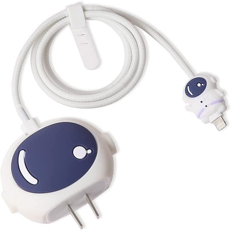 Protective Case for Apple 20W & 18W iPhone USB-C Power Adapter Charger and for USB Lightning Cable, 3D Case for iPhone Charger - 18W/20W (Astornut)