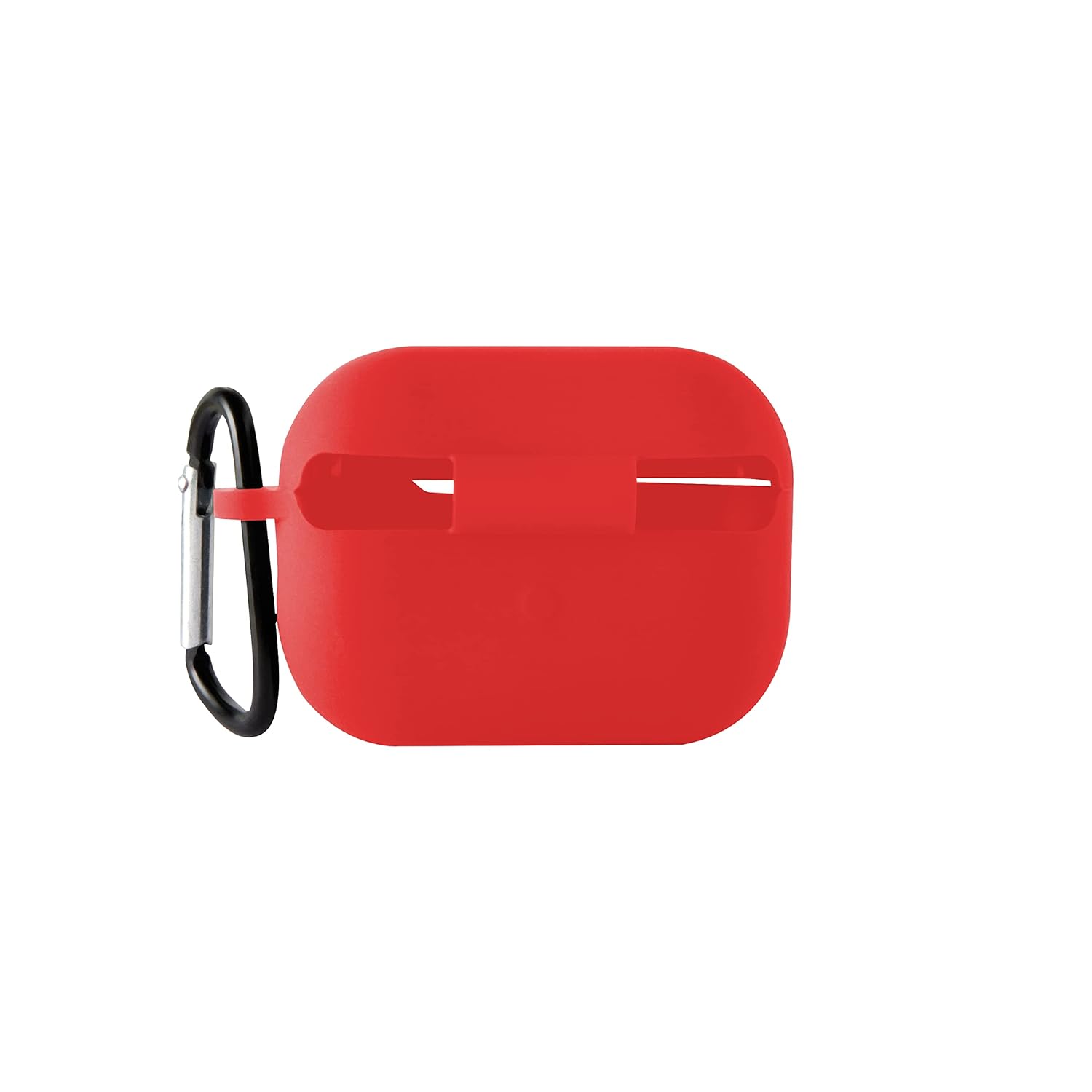  Soft Silicon Shockproof Cover Case with Free Keychain Compatible with Apple AIRPODS PRO 2, Leather Case Airpod Pro 2 (Red)