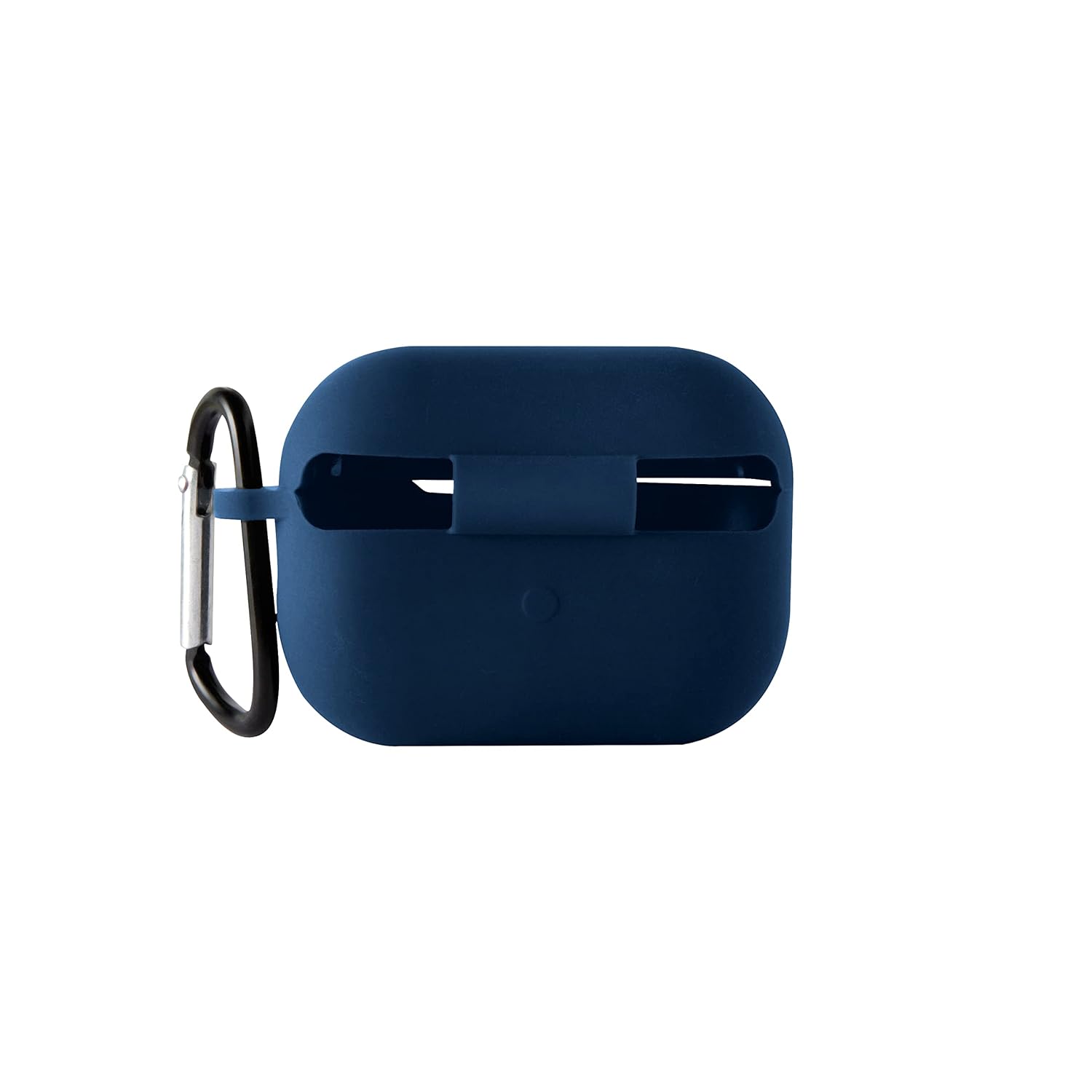  Soft Silicon Shockproof Cover Case with Free Keychain Compatible with Apple AIRPODS PRO 2, Leather Case Airpod Pro 2 (Dark Blue)