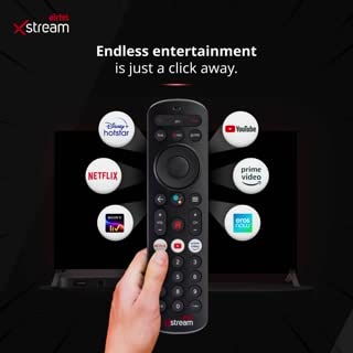 Airtel Xstream Remote | DTH Set Top Box Accessories | Voice Control Compatible & Convenient