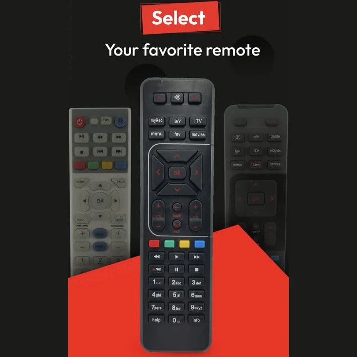 Airtel Xstream Set-Top Box | Remote Controls | Non-Voice Assistant Compatible, includes Netflix Function, in Black