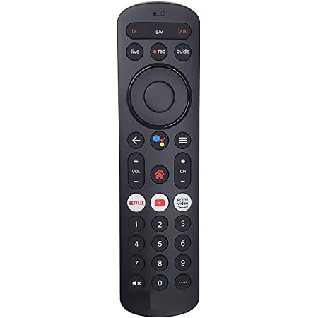 Airtel Xstream Set-Top Box  Set-Top Box Accessories  Remote Control with Compatibility, Without Voice Feature