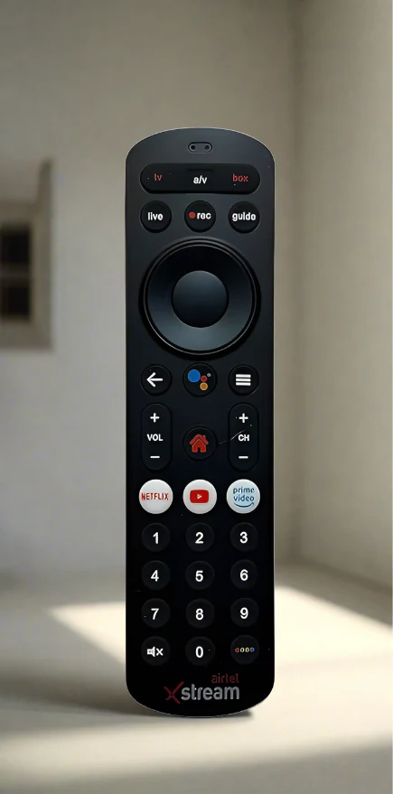 Airtel Xstream | Set-Top Boxes | Voice Assistant Remote Compatibility
