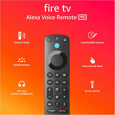 Amazon Fire Stick Remote Control | Full Functionality, Easy Navigation & Voice Search.