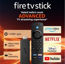 Amazon Fire Stick Remote Control | Full Functionality, Easy Navigation & Voice Search.