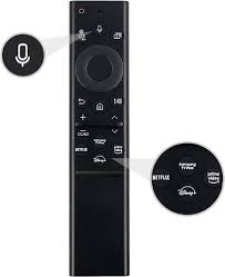 BN59-01385A Voice Replacement Remote Control for Samsung Smart TVs 4K, 8K, Ultra HD, Neo QLED, OLED, The Frame & Crystal UHD Series (2021-2022 Models) - Rechargeable Solar Cell & USB Type-C.