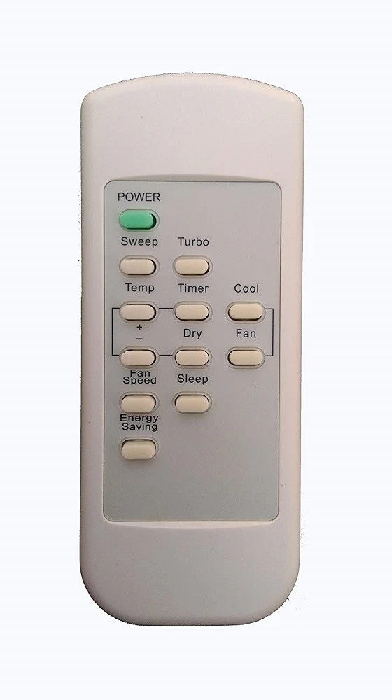 Compatible Remote Control for Carrier AC Split/Window AC 49 – Universal Replacement Remote for Caarrier Air Conditioners, Easy-to-Use with Full Functionality, White