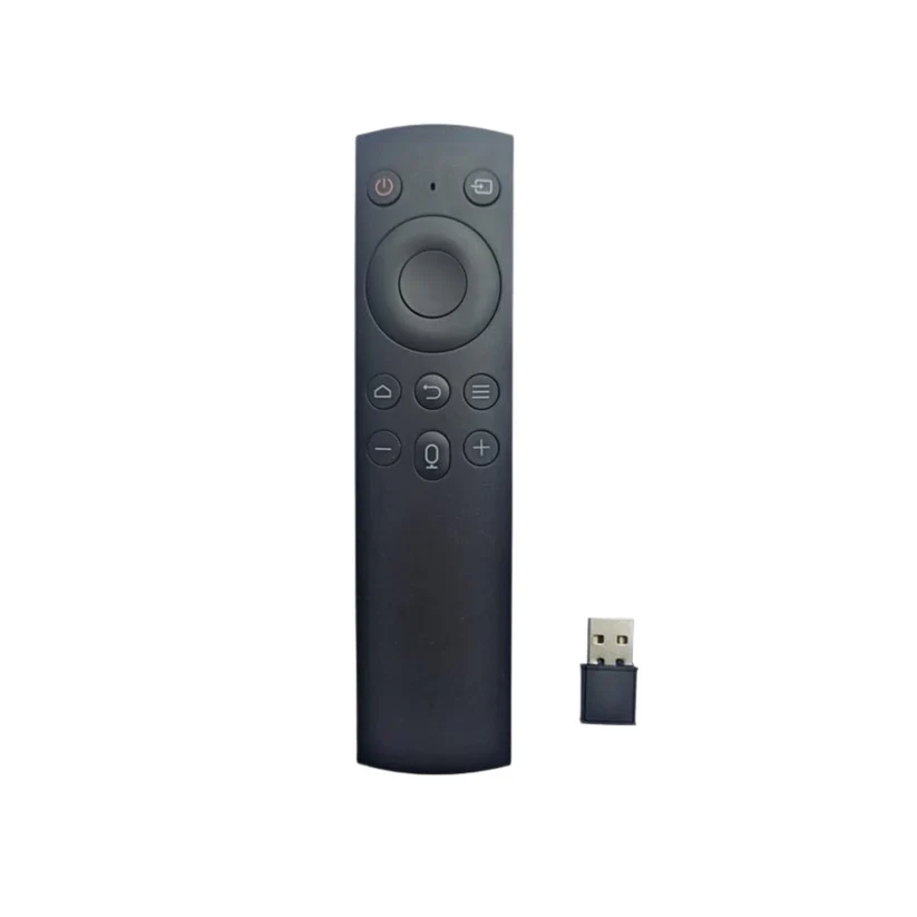 F&D TV Remote with Voice Function & Bluetooth Dongle | Compatible with LED LCD Smart TVs.