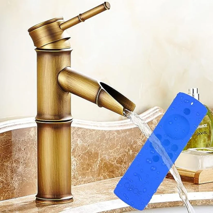 Silicone Remote Cover Case for Amazon Fire TV Stick Lite Remote with Lanyard - Black (Remote Not Included)